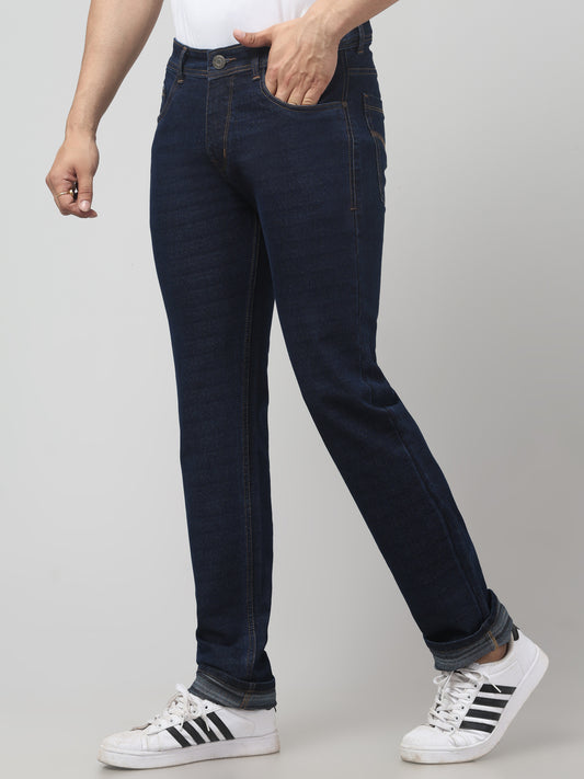 Men's Blue Regular Fit Jeans