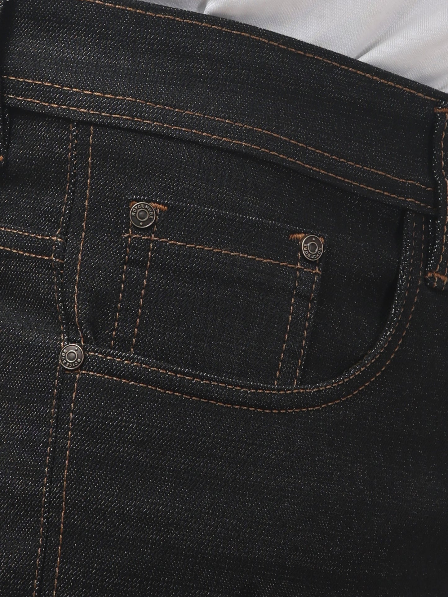 Men's C Black Regular Fit Jeans