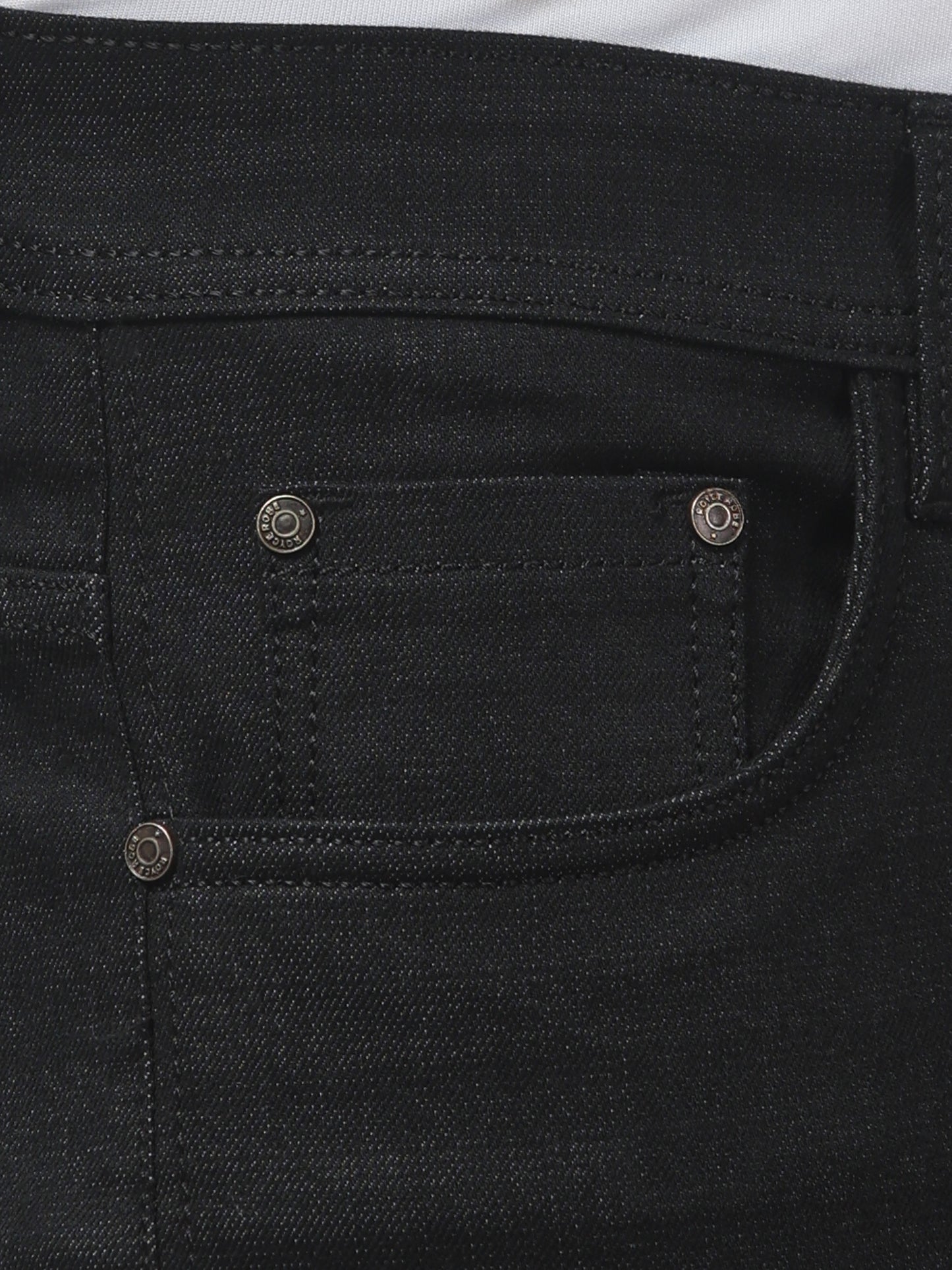 Black Regular Fit Cotton Jeans