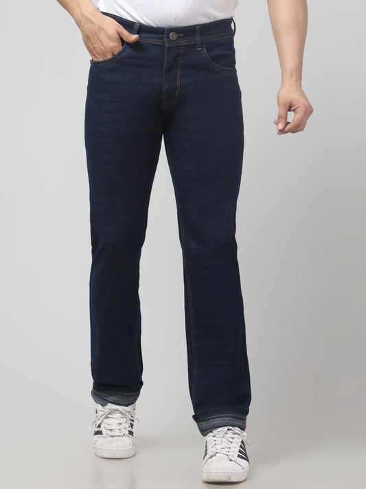 Men's Blue Regular Fit Jeans