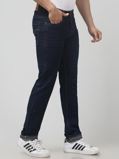 Men's Blue Regular Fit Jeans