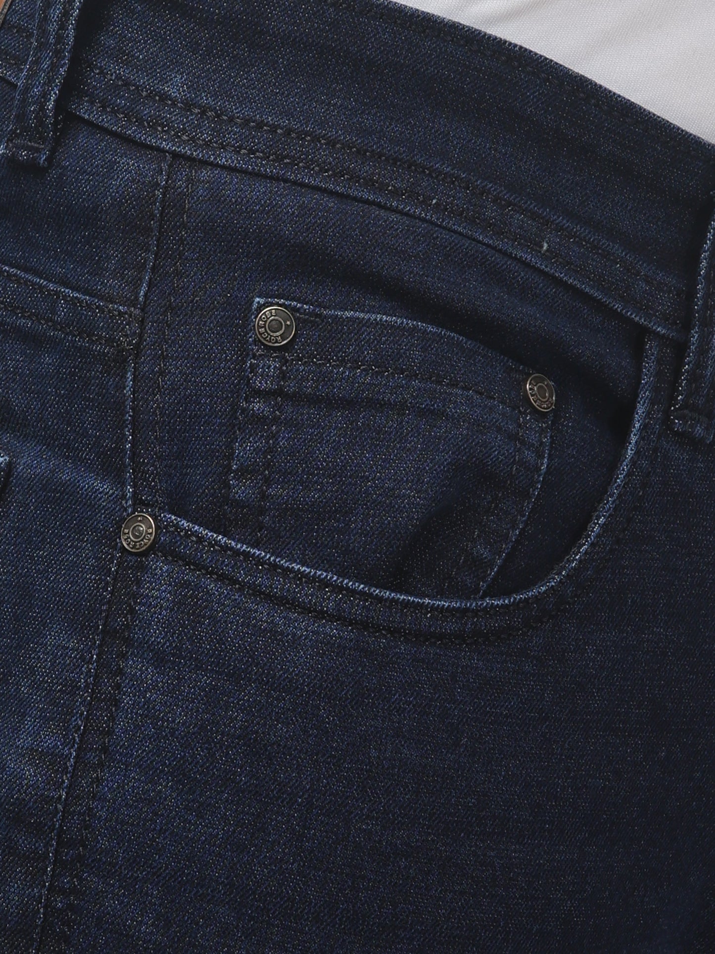 Men's Dark Blue Regular Fit Jeans