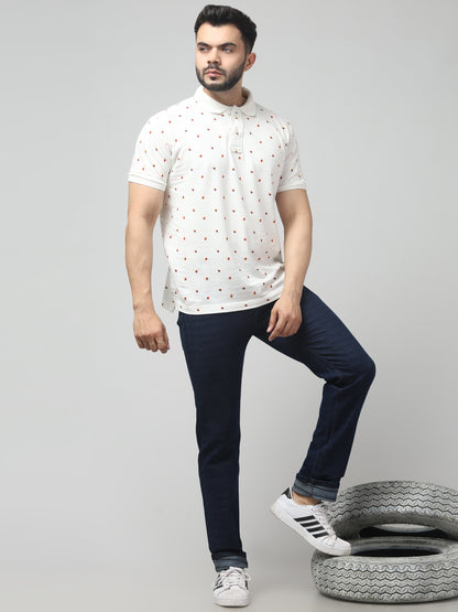 Men's Dark Blue Regular Fit Jeans