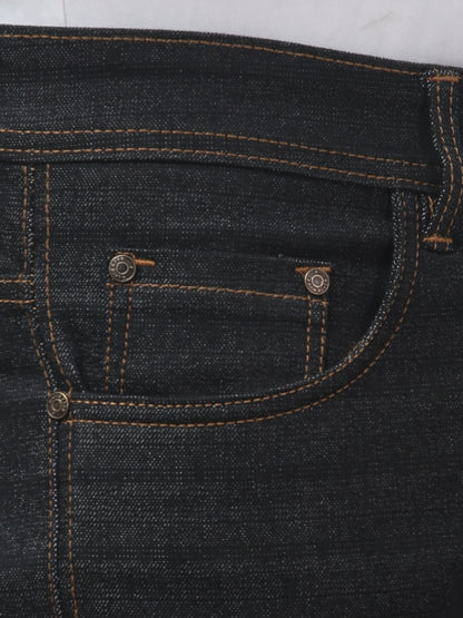 Men's Grey Regular Fit Jeans