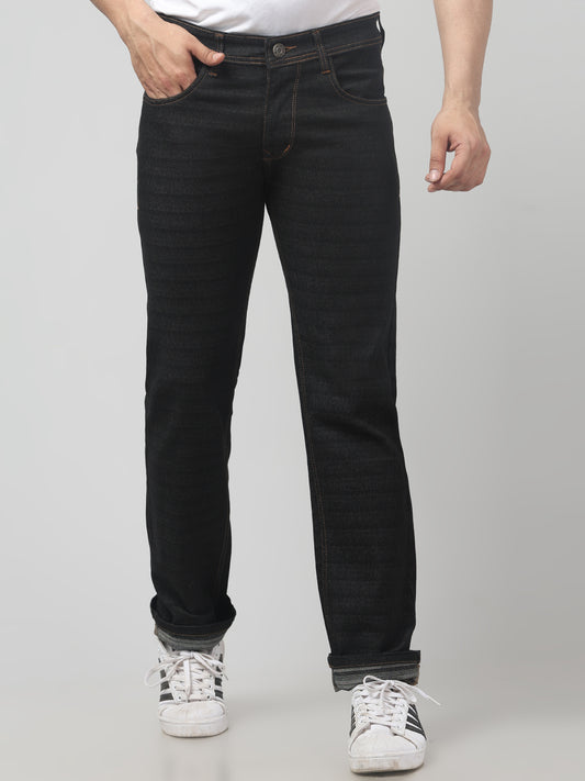 Men's C Black Regular Fit Jeans