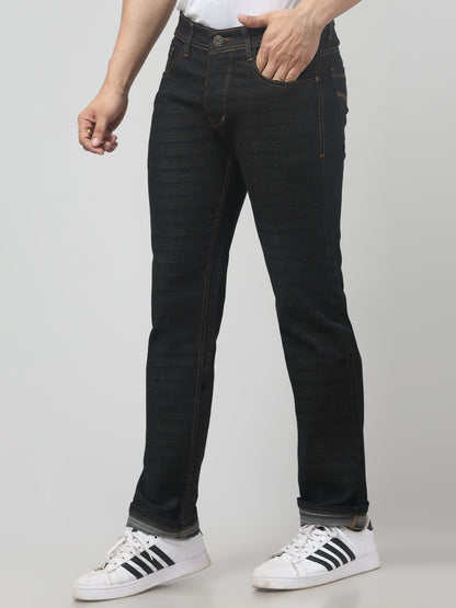 Men's C Black Regular Fit Jeans