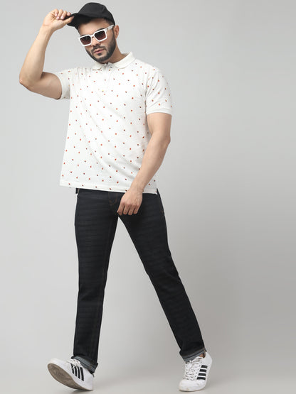 Men's Grey Regular Fit Jeans