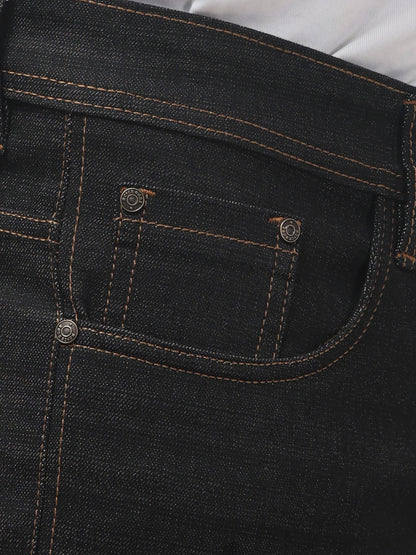 Men's C Black Regular Fit Jeans