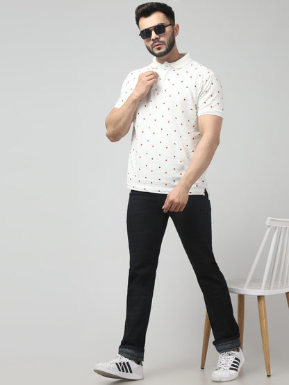 Black Regular Fit Cotton Jeans